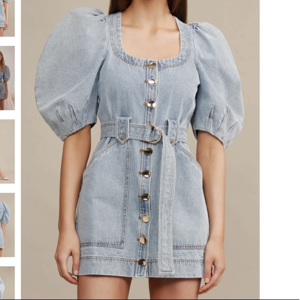 ACLER Bancroft denim dress- Size US 6- NWT